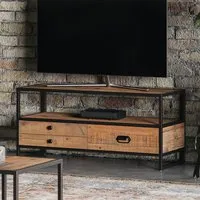 Olbia TV Stand with 3 Drawers - Oak