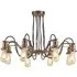 Olivia 8 Light Ceiling Light - Antique Copper