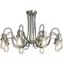 Olivia 8 Lights Pendant Light - Satin Silver