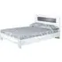 Olivia Diamond Queen Size Bed - White