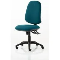 Olson Office Chair with Castors - Kingfisher