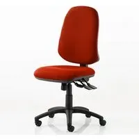 Olson Office Chair with Castors - Pimento