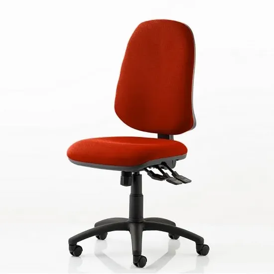 Olson Office Chair with Castors - Pimento