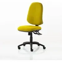 Olson Office Chair with Castors - Yellow