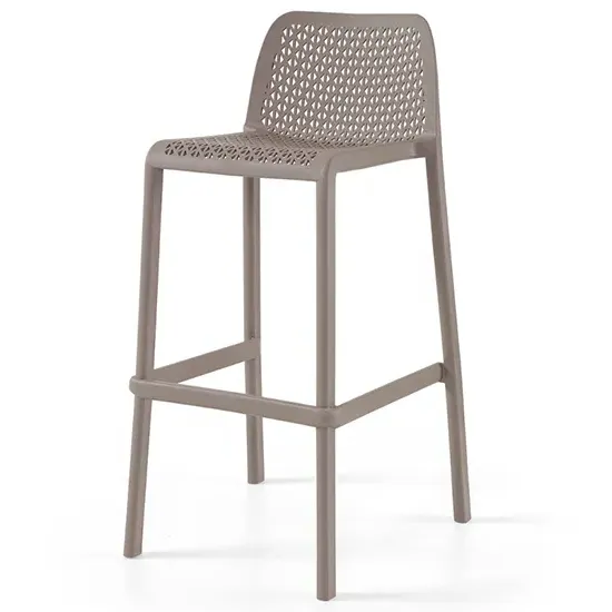 Olympia High Bar Chair - Taupe, Polypropylene product