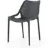 Olympia Stackable Side Chair - Anthracite, Polypropylene