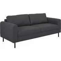 Onalaska 2.5 Seater Sofa - Dark Grey, Fabric alternate view