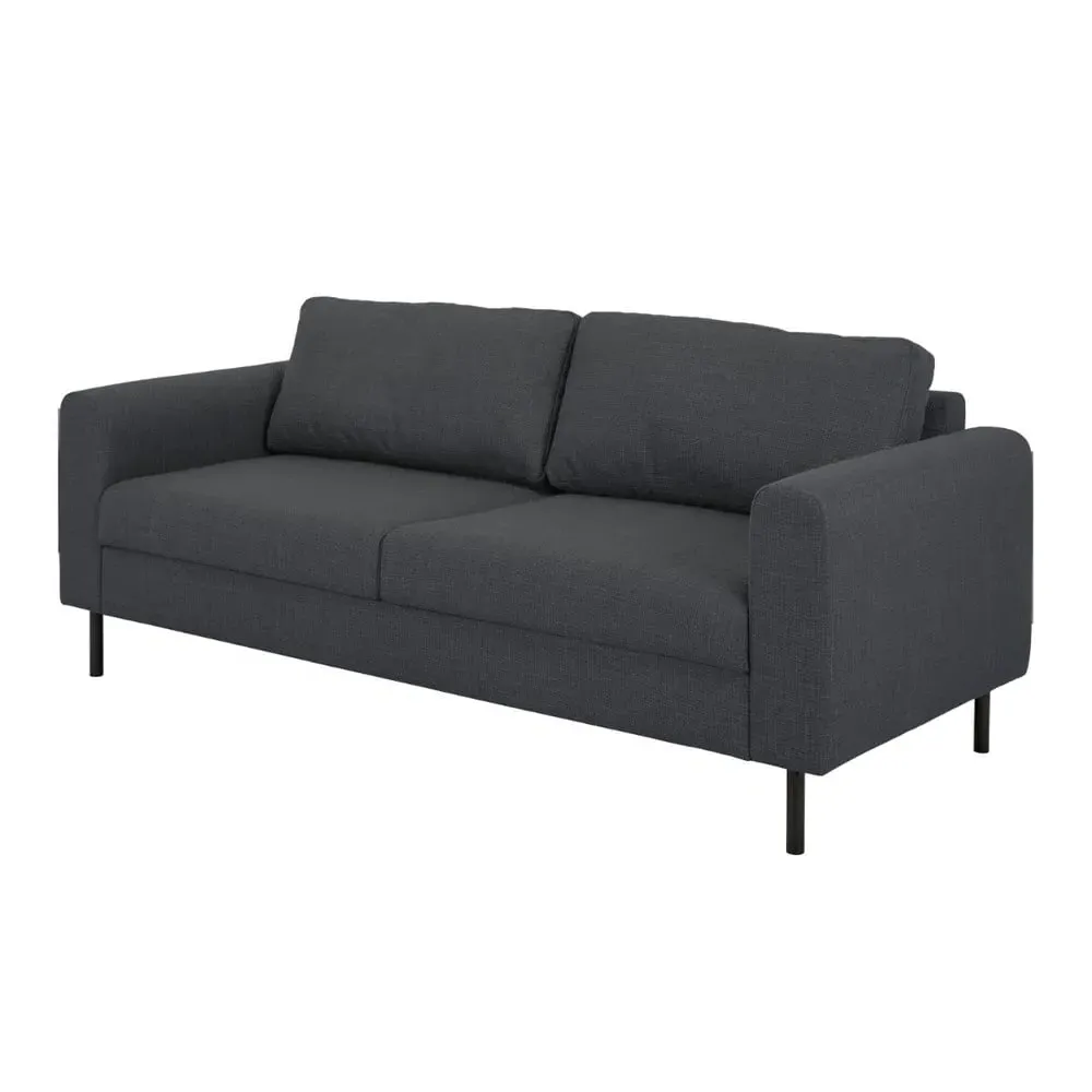 Onalaska 2.5 Seater Sofa - Dark Grey, Fabric image