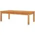 Oni Rectangular Outdoor Coffee Table - Natural, Acacia Wood