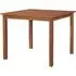 Oni Square Outdoor Dining Table - Natural, Acacia Wood