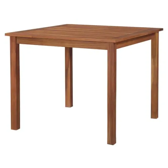 Oni Square Outdoor Dining Table - Natural, Acacia Wood
