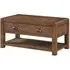 Ontario Coffee Table with Drawer - Dark Oak