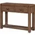 Ontario Console Table with 2 Drawers - Dark Oak