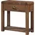 Ontario Console Table with Drawer - Dark Oak