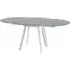 Ontario Extendable Dining Table - Grey, Glass