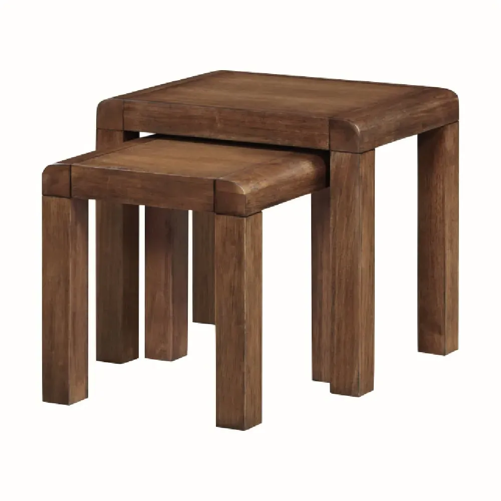 Ontario Nest of 2 Tables - Dark Oak image