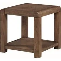 Ontario Square End Table - Dark Oak