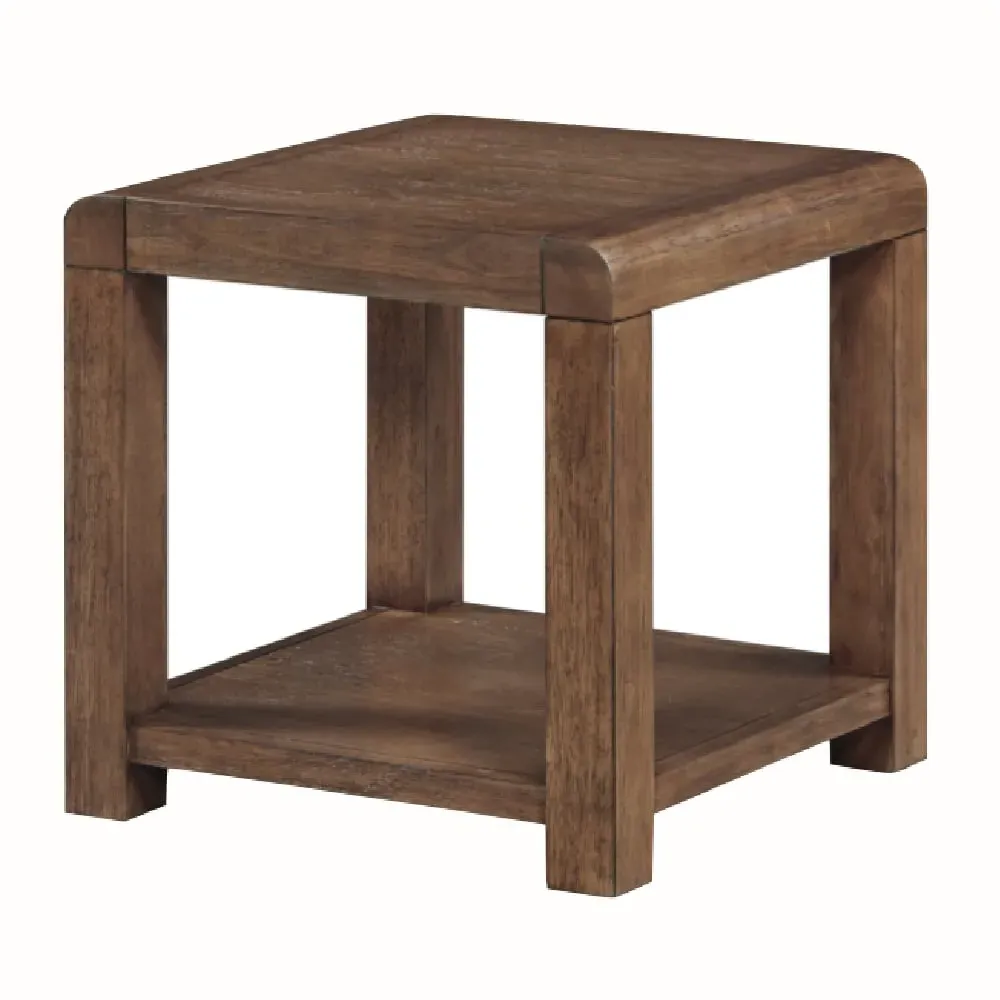 Ontario Square End Table - Dark Oak image