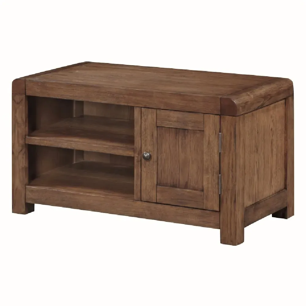Ontario TV Stand with 1 Door - Dark Oak image