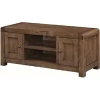 Ontario TV Stand with 2 Doors - Dark Oak