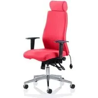 Onyx Ergo Office Chair with Headrest - Bergamot Cherry