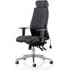 Onyx Ergo Office Chair with Headrest - Black, Fabric