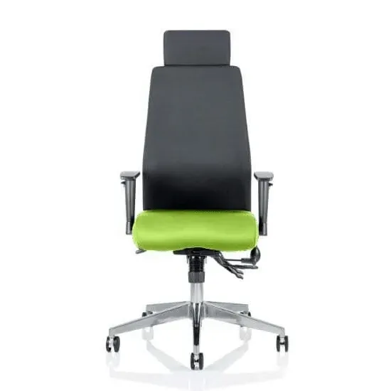Onyx Office Chair with Headrest - Myrrh Green