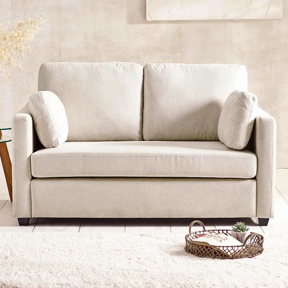 Opelika 2-Seater Sofa - Beige, Chenille Fabric product