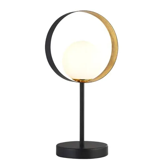 Orbital 1 Table Lamp - Black, Glass image