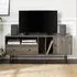 Oreca TV Stand with Door and 2 Drawers - Slate Grey