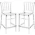 Oregon Bistro Chairs In Pair - Clear, Polycarbonate