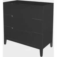 Orillia 3-Drawer Chest - Wenge