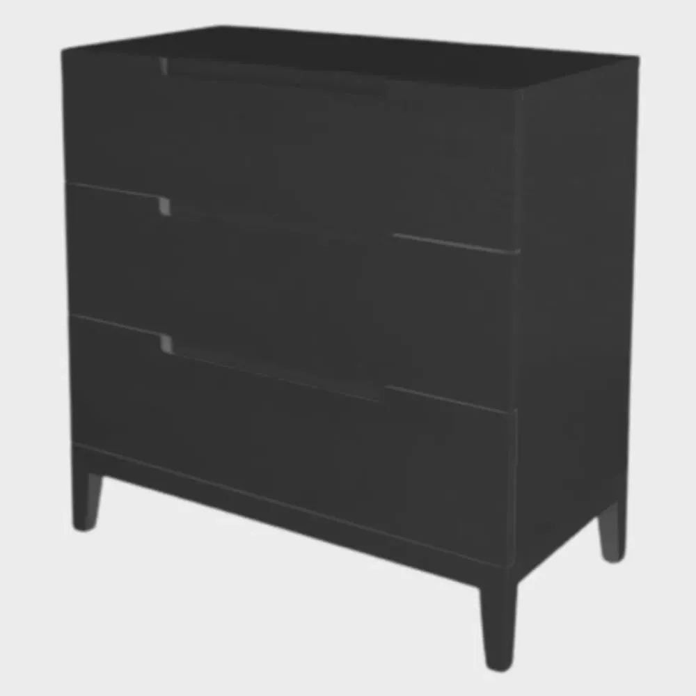 Orillia 3-Drawer Chest - Wenge