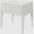 Orillia Bedside Cabinet with 1 Drawer - White