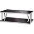 Orion Coffee Table - Black, Chrome
