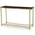 Orion Console Table - Black, Gold