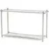 Orion Console Table - Silver, Glass