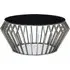Orion Round Coffee Table - Black, Silver