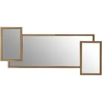 Orizone Wall Mirror with Stainless Steel Frame - Gold