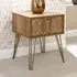 Ormskirk Lamp Table with 1 Drawer - Oak, Wood
