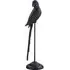 Oro Small Parrot Sculpture - Black, Aluminium