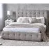 Orono Fabric King Size Bed - Light Taupe