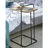 Orono Side Table - Oak, Black