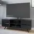 Orsha TV Stand with 4 Drawers - Black