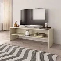 Orya TV Stand with Undershelf - Sonoma Oak, Chipboard