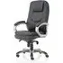 Oscar Executive Office Chair - Black, Faux Leather