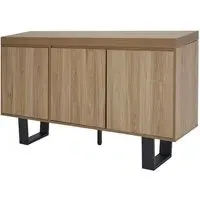 Otell Sideboard with U-Shaped Base - Natural, MDF