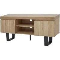 Otell TV Stand with U-Shaped Base - Natural, MDF