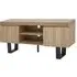 Otell TV Stand with U-Shaped Base - Natural, MDF