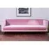 Otyliya 3-Seater Sofa - Pink, Velvet